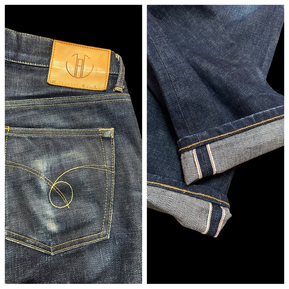 Japan Blue jeans Selvedge size 31
Inseam 31”